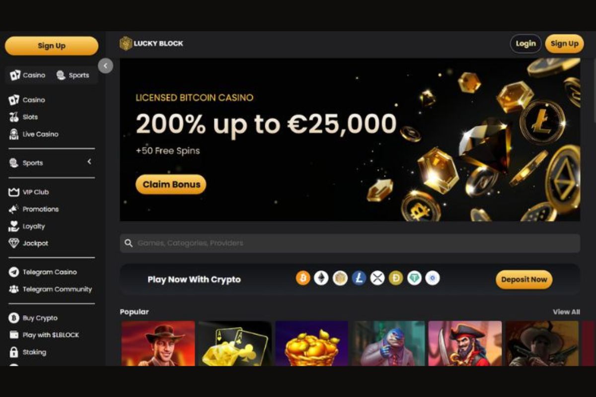 luckyblock Case de Pariuri